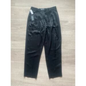 Aritzia Black Babaton Satin Pants